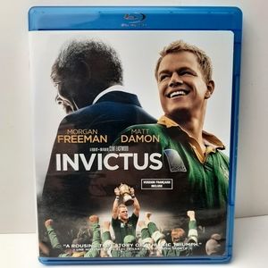 🍒4 for $20🍒 Invictus Bilingual (Blu-Ray DVD Combo ) Drama Movie